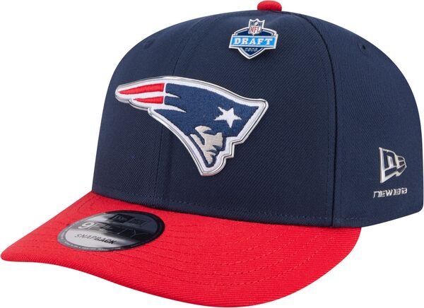 ニュー内鰓 レディース 添え物 かぶり笠 New Eradult New England Patriots NFL Draft 2026 9Fifty Adjustable Hat NoColor