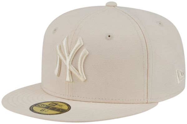 ニュー内鰓 レディース 付属物 鳥打ち帽 New Eradult New York Yankees Cream Color Pack 59Fifty Fitted Hat NoColor 皮膚軟化剤
