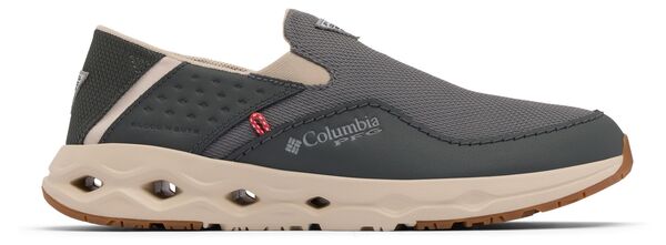 コロンビア メンズ シューズ スニーカー Columbia Men\u0027s Bahama X Slip-On Shoes Grill/Sunset Red 赤いこと