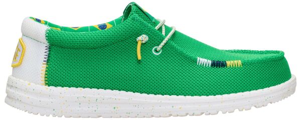 ヘイデュード メンズ シューズ スニーカー Hey Dude Men's Wally Brazil Shoes Green グリーン｜ReVida 店