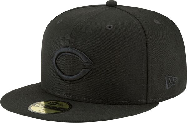 ニュー内鰓 レディース 付属物 鳥打ち帽 New Eradult Cincinnati Reds Basic 59Fifty Fitted Hat NoColor