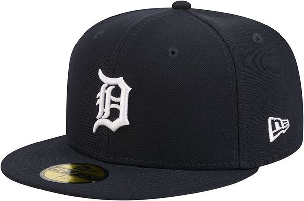 ニュー内鰓 レディース 付属物 鳥打ち帽 New Eradult Detroitigers City Connect Basic 59Fifty Fitted Hat NoColor 毛の荒物