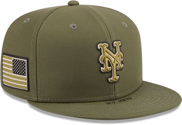 ニュー内鰓 レディース 付属物 鳥打ち帽 New Eradult Armed Forces Day 2026 New York Mets 59Fifty Fitted Hat NoColor