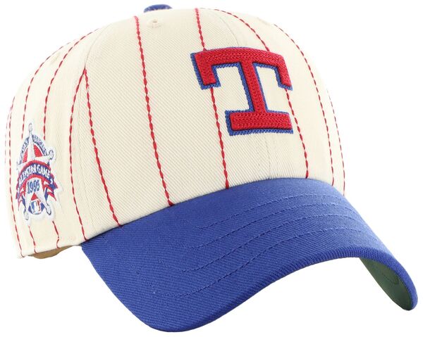 フォーティーセブン レディース アクセサリー 帽子 '47 Adultexas Rangers Cream Cooperstown Rawlings Clean Up Adjustable Hat NoColor クリーム｜ReVida 店