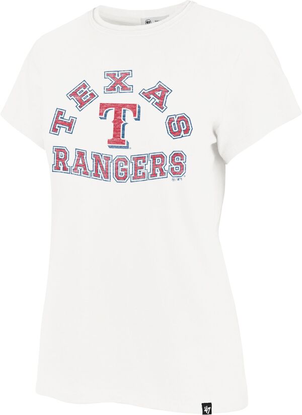 フォーティーセブン レディース トップス Tシャツ '47 Women's Texas Rangers Cream Frankie T-Shirt NoColor クリーム|ReVida 店