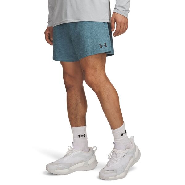 アンダーアーマー メンズ ボトムス 心地好いズボン下 遊撃手ズボン下 編み物 Under Armour Men\u0027s Vanish Knit 6\u0027\u0027 Shorts Blue Haze/Black 黒いこと