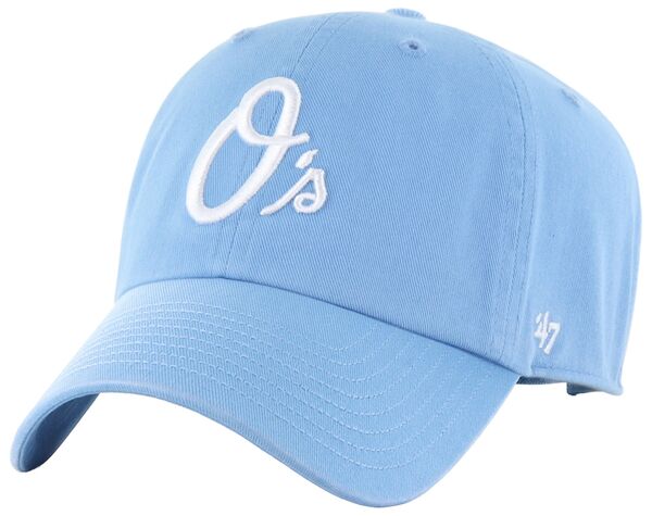 フォーティーセブン レディース アクセサリー 帽子 '47 Adult Baltimore Orioles Light Blue Clean Up Adjustable Hat NoColor ブルー|ReVida 店