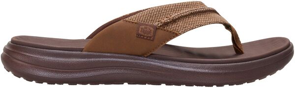 ヘイデュード メンズ シューズ サンダル Hey Dude Men's Finn Braided Flip Flops Brown ブラウン｜ReVida 店 11,455円