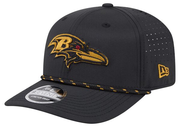 ニューエラ レディース アクセサリー 帽子 New Eradult Baltimore Ravens Black Rope 9Seventy Adjustable Hat NoColor ブラック｜ReVida 店