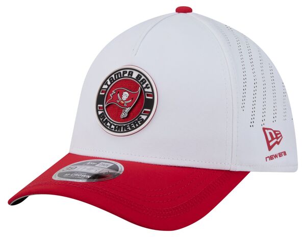 ニューエラ レディース アクセサリー 帽子 New Eradultampa Bay Buccaneers White A-Frame Patch 39Thirty Stretch Fit Hat NoColor ホワイト|ReVida 店