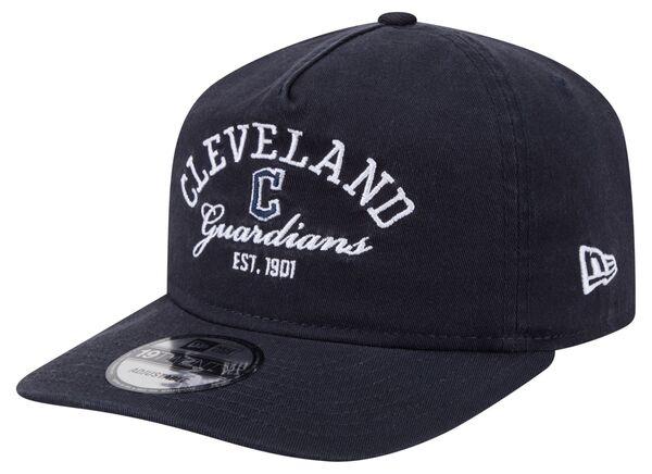 ニューエラ レディース アクセサリー 帽子 New Eradult Cleveland Guardians Navy 19Twenty Stacked Adjustable Hat NoColor ネイビー｜ReVida 店