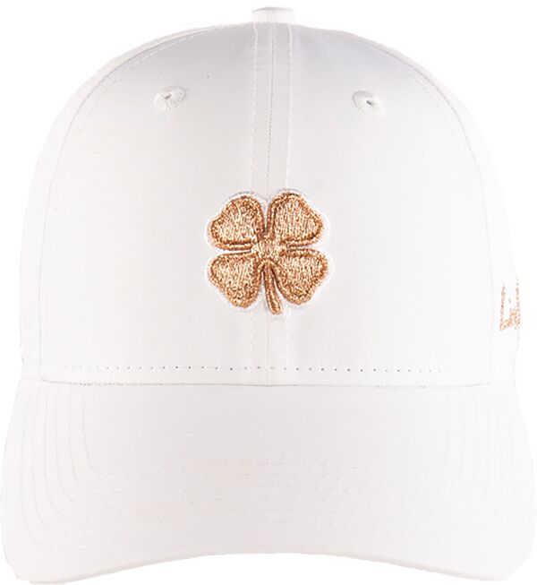 ブラックローバー レディース アクセサリー 帽子 Black Clover Women's Hollywood 4 Golf Hat Rose Gold/White ホワイト