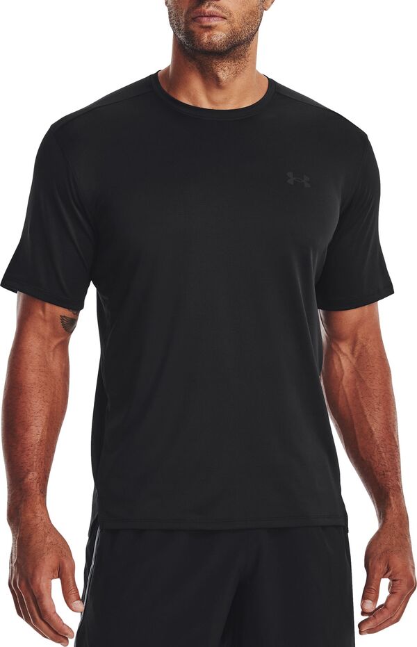 アンダーアーマー メンズ トップス シャツ Under Armour Men's Tech Vent Short Sleeve T-Shirt Black ブラック