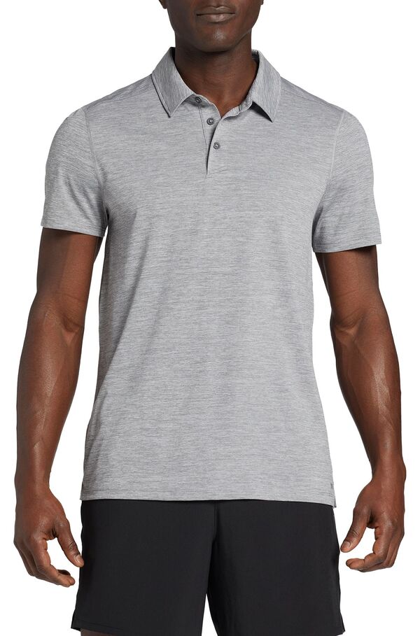 DSG メンズ トップス ポロシャツ Tシャツ DSG Men's Movement Polo T-Shirt Light Gray Heather グレー