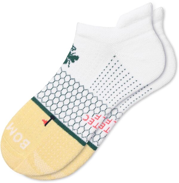 ボン二階建てバス レディース アンダー御召しもの ソックス アンクル Bombas Women\u0027s Performance Golf Ankle Socks Faded Sun