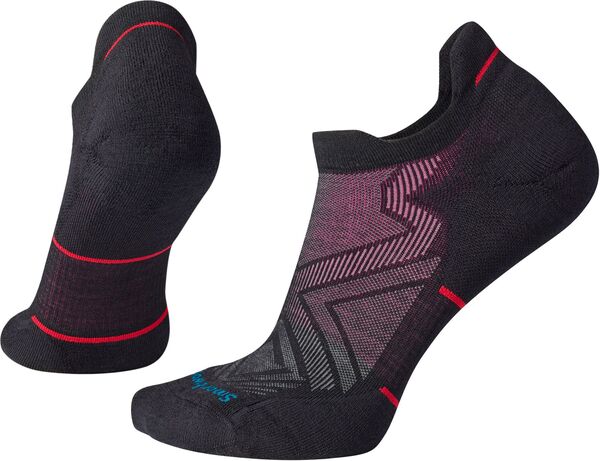 かっこ良い羊毛 レディース アンダー御召しもの ソックス アンクル SmartWool Women\u0027s Run Targeted Cushion Low Ankle Socks Black 黒いこと