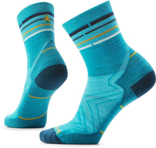 かっこ良い羊毛 レディース アンダー御召しもの ソックス Smartwool Women\u0027s Run Zero Cushion Mid Crew Socks Capri