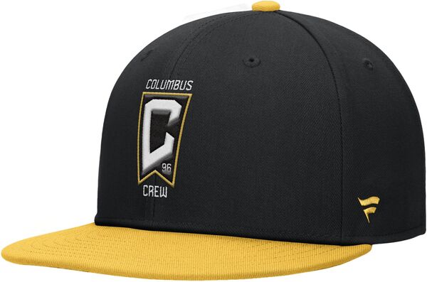 ファナティクス レディース アクセサリー 帽子 ロゴ Fanatics MLS Adult Columbus Crew Black Logo Snapback Adjustable Hat NoColor ブラック|ReVida 店