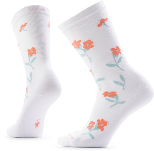 かっこ良い羊毛 レディース アンダーお召しもの ソックス SmartWool Women\u0027s Everyday Garden Gala Crew Socks White 白いこと