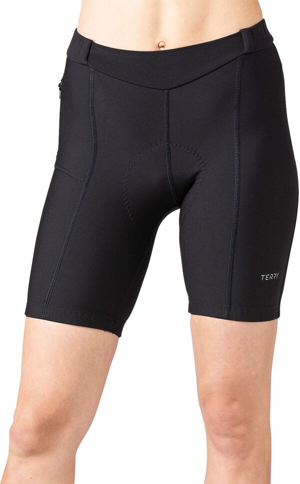 テリー レディース ボトムス 二分の一ズボン下・さる股引き 遊撃手ズボン下 Terry Women\u0027s Touring Bike Shorts Black 黒いこと