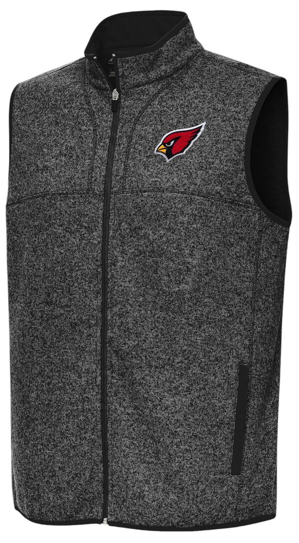 アンティグア メンズ トップス ベスト Antigua Men's Arizona Cardinals Fortune Full Zip Vest NoColor|ReVida 店
