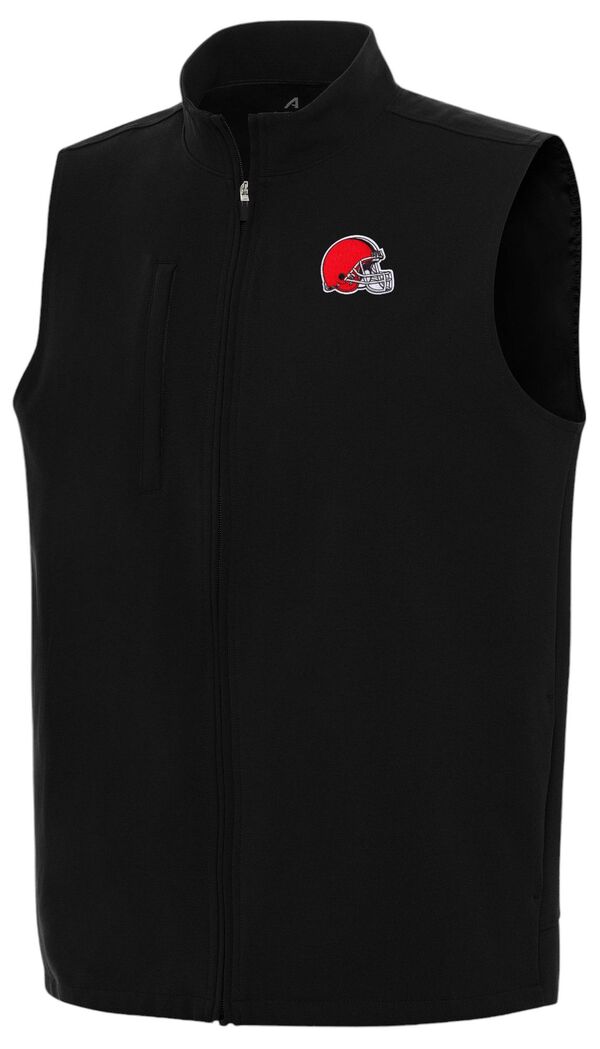 アンティグア メンズ トップス ベスト Antigua Men's Cleveland Browns Regard Full Zip Vest NoColor｜ReVida 店
