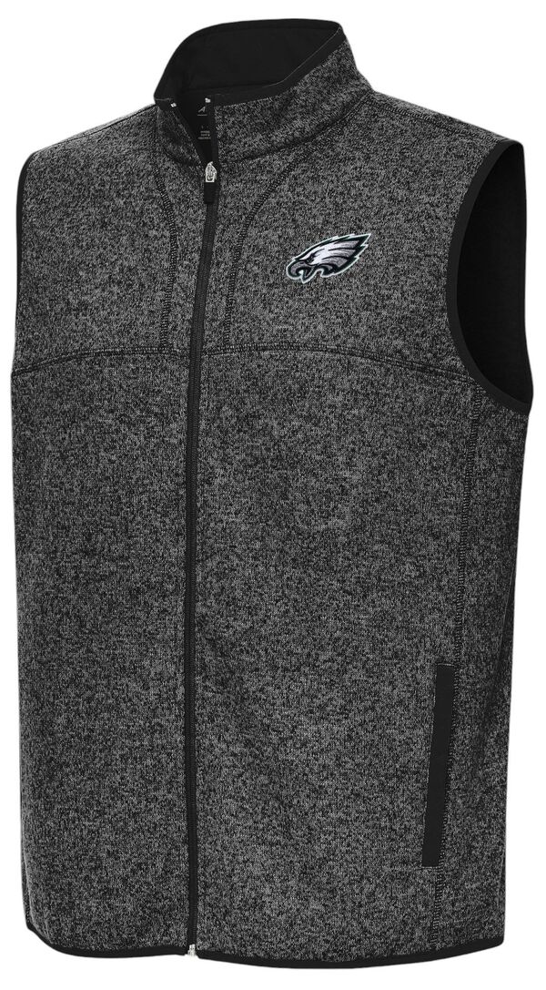 アンティグア メンズ トップス ベスト Antigua Men's Philadelphia Eagles Fortune Full Zip Vest NoColor｜ReVida 店