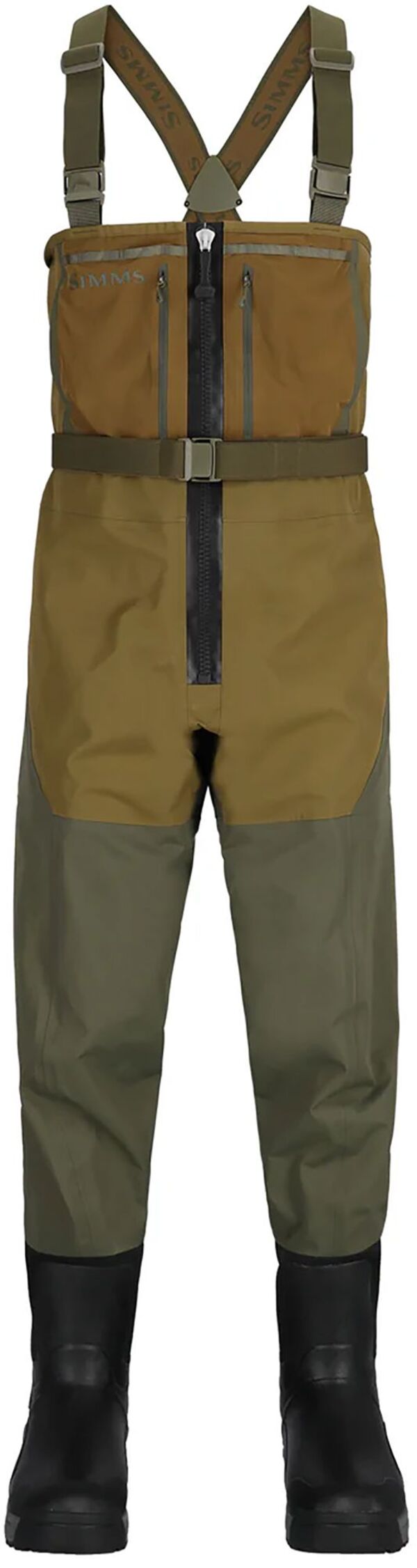 シムズ メンズ ボトムス 心地よいズボン下 ブーツ Simms Men\u0027s Freestone Z Bootfoot Rubber Sole Waders Loden