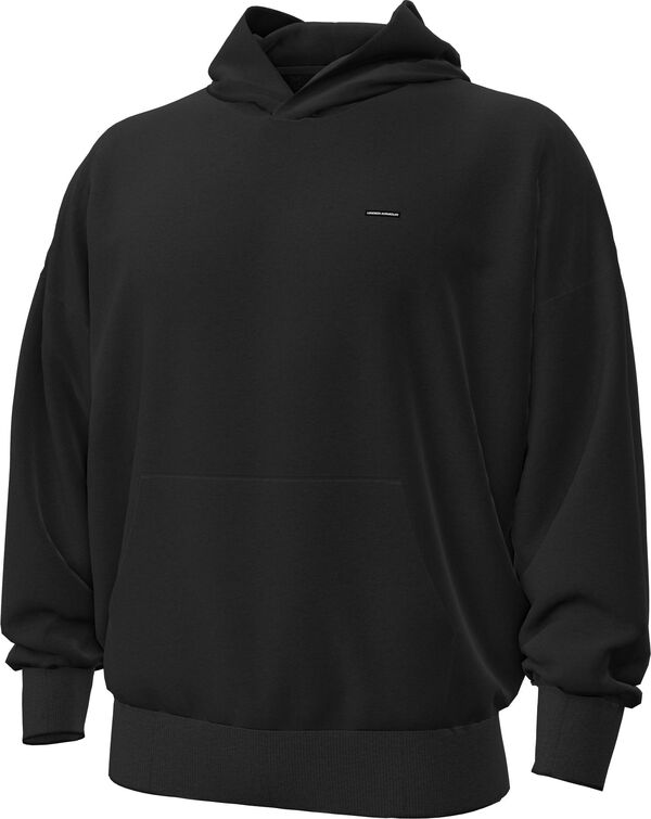 アンダーアーマー メンズ アウター パーカー・スウェット フリース Under Armour Men's Wisconsin Badgers Black Icon Fleece Offseason Pullover Hoodie NoColor ブラック|ReVida 店
