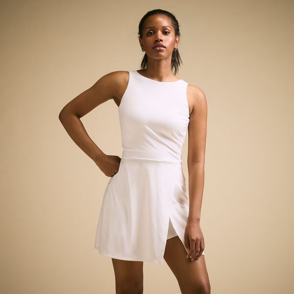 キャリー レディース トップス ワンピース ギャザー CALIA Women's Inspire Ruchedress Pure White ホワイト｜ReVida 店 22,260円