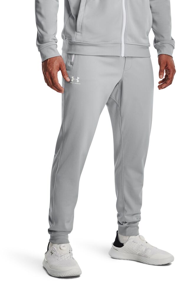 アンダーアーマー メンズ ボトムス 心地好いズボン下 運動競技表現スタイル ジョガーパンツ Under Armour Men\u0027sportstyle Joggers Mod Gray/White 白いこと