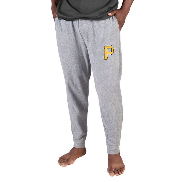 コンセプツ 運動競技 メンズ ボトムス 心地よいズボン下 Conceptsport Men\u0027s Pittsburgh Pirates Gray Mainstream Cuffed Pants NoColor 薄墨色