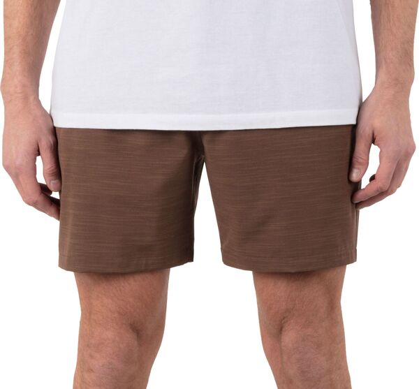 ハーレー メンズ ボトムス ハーフパンツ・ショーツ ショートパンツ Hurley Men\'s Phantom Slub 18" Shorts Espresso|ReVida 店