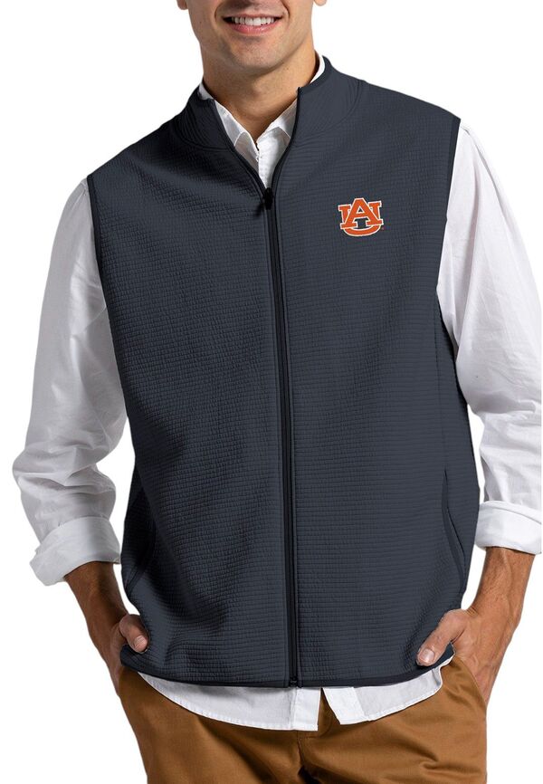 リーグレガシー メンズ トップス ベスト League-Legacy Men's Auburn Tigers Blue Summit Full-Zip Vest NoColor ブルー｜ReVida 店