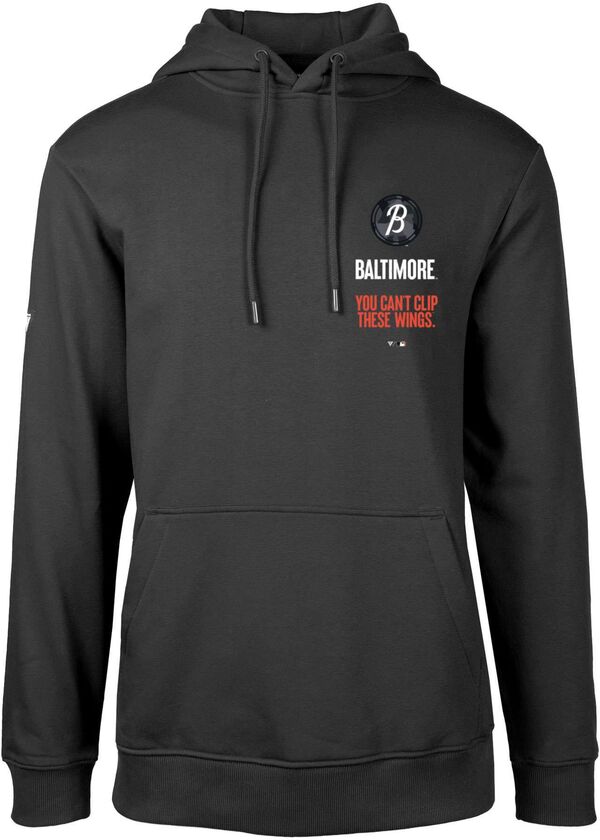 気泡管水準器御召しもの メンズ アウター パーカー・スウェット Levelwear Men\u0027s Baltimore Orioles City Connect Podium Baseline Hoodie NoColor