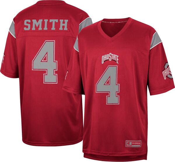 円形劇場 メンズ トップス プルオーバー プルオーバー Colosseumen\u0027s Ohio State Buckeyes Jeremiah Smith #4 Red Football Jersey NoColor 赤いこと