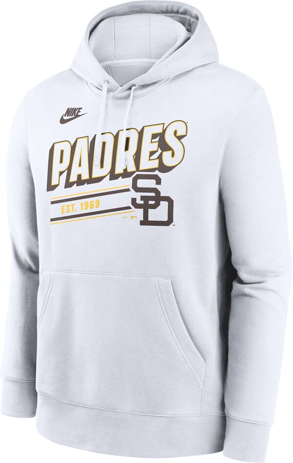 ファナティクス メンズ アウター パーカー・スウェット Fanatics MLB Adult San Diego Padres White Retro Hoodie NoColor 白いこと