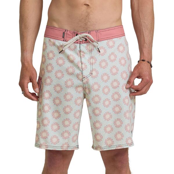 クイックシルバー メンズ ボトムス ハーフパンツ・ショーツ ショートパンツ Quiksilver Men's Ocean Mayhem 19" Boardshorts Bone White ホワイト|ReVida 店