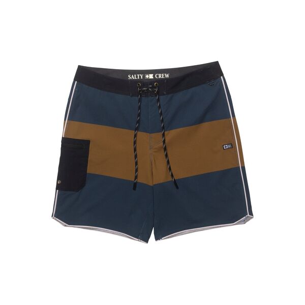 ソルティークルー メンズ ボトムス ハーフパンツ・ショーツ ショートパンツ Salty Crew Men\'session Block Boardshorts Midnight Navy ネイビー|ReVida 店