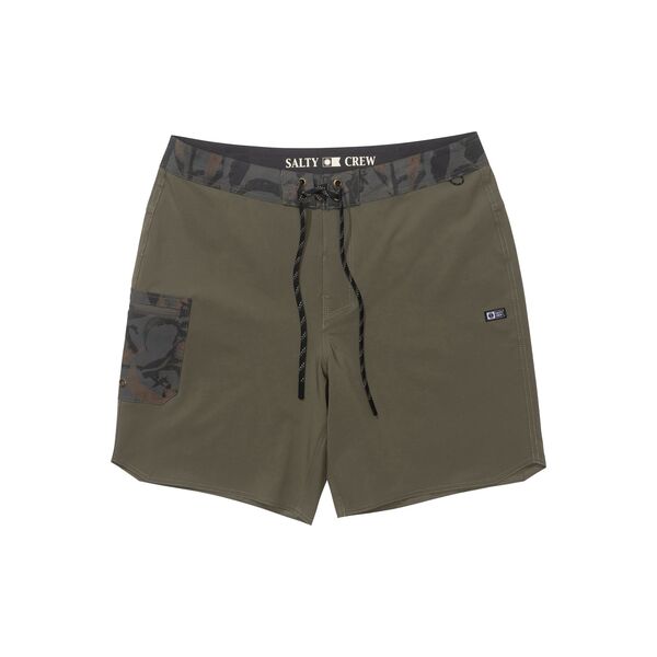 ソルティークルー メンズ ボトムス ハーフパンツ・ショーツ ショートパンツ Salty Crew Men'session Boardshorts Dusty Olive オリーブ|ReVida 店