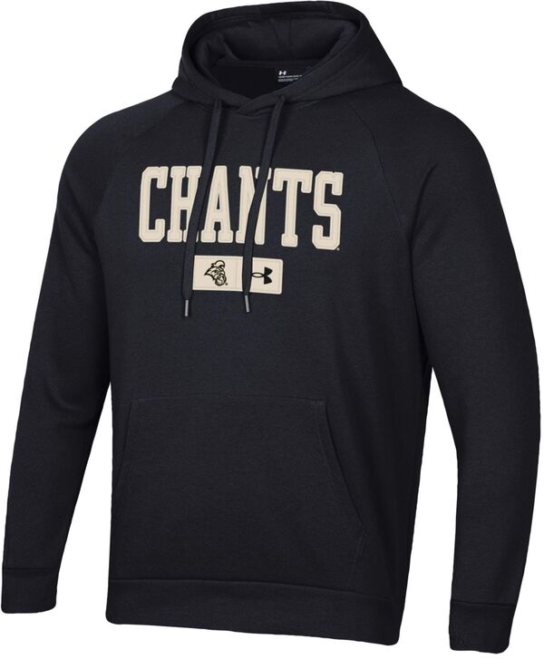アンダーアーマー メンズ アウター パーカー・スウェット フリース Under Armour Men\u0027s Coastal Carolina Chanticleers Black Rival Fleece Pullover Hoodie NoColor 黒いこと