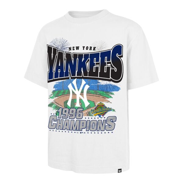 フォーティーセブン メンズ トップス ティーシャツ \u002747 Adult New York Yankees White Fireworks Foundation T-Shirt NoColor 白いこと