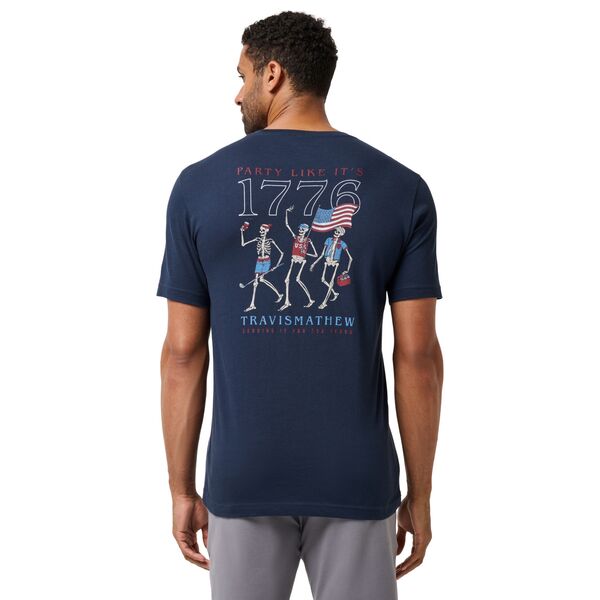 トラビスマヒュー メンズ トップス ティーシャツ TravisMathew Men\u0027summer Salute Golf T-Shirtotal Eclipse
