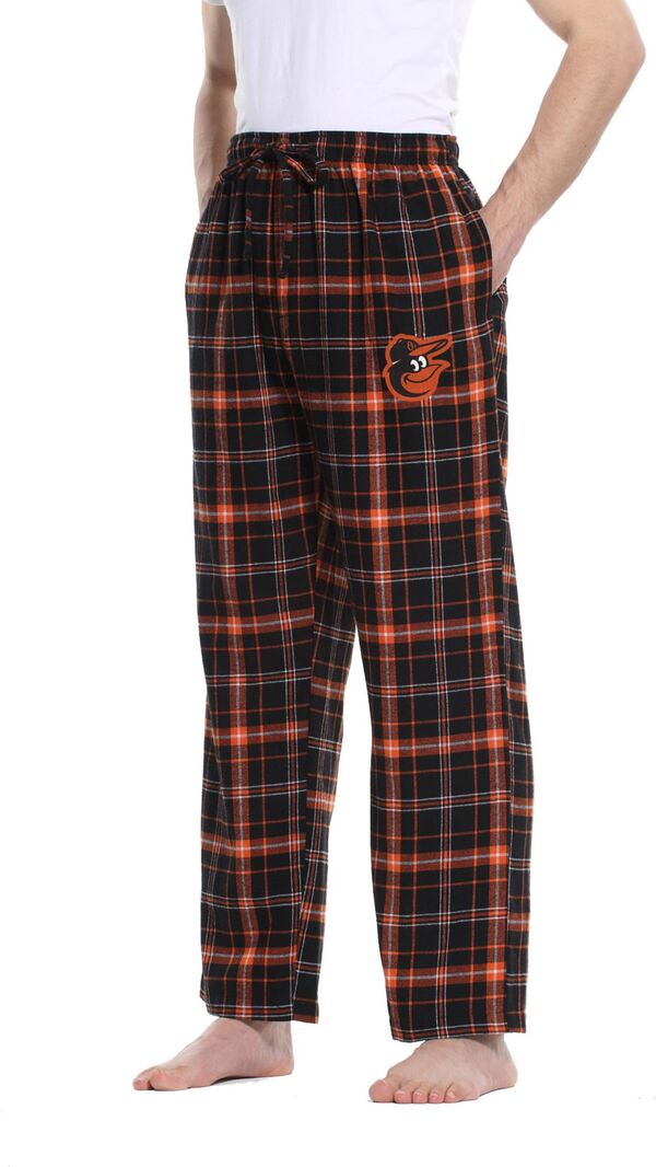 コンセプツ 運動競技 メンズ ボトムス 心地よいズボン下 Conceptsport Men\u0027s Baltimore Orioles Ultimate Plaid Flannel Pajama Pants NoColor 読み合わせる