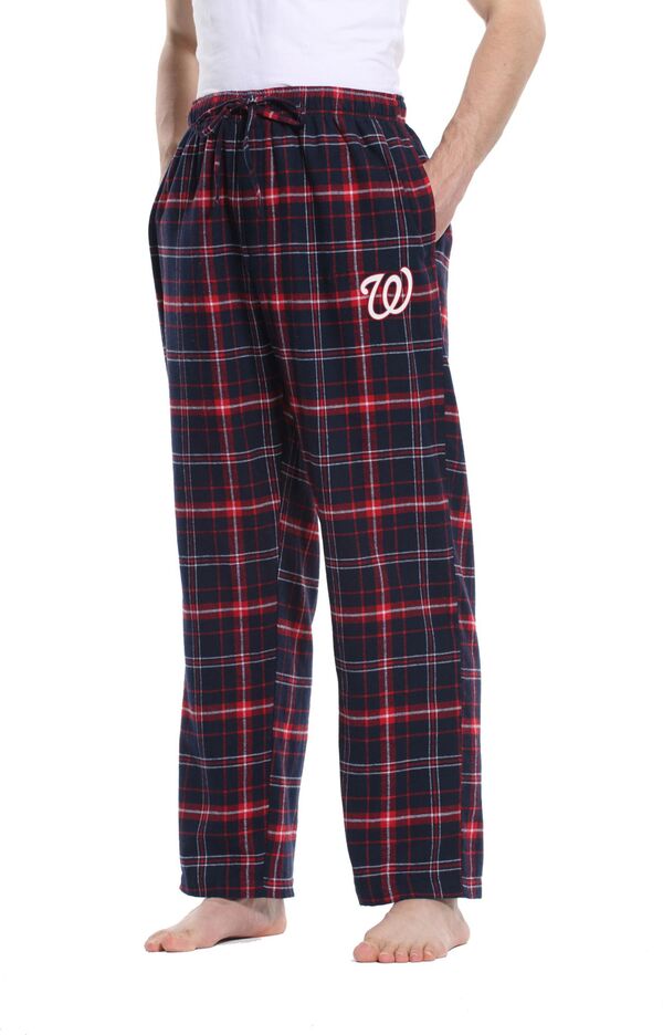 コンセプツ 運動競技 メンズ ボトムス 心地好いズボン下 Conceptsport Men\u0027s Washingtonationals Ultimate Plaid Flannel Pajama Pants NoColor 読み合わせる