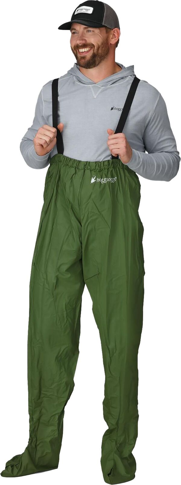 フロッグトッグス メンズ ボトムス 心地よいズボン下 frogg toggs Rana Emergency Wader Forest Green 緑であること