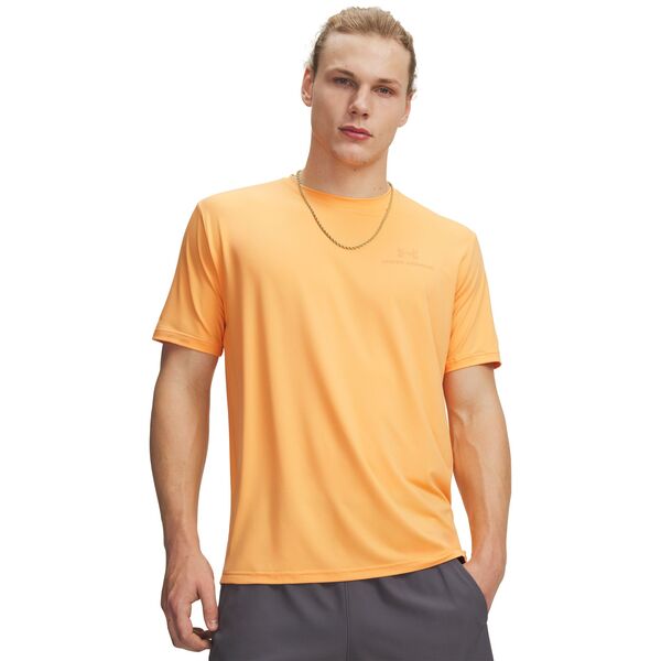 アンダーアーマー メンズ トップス ティーシャツ Under Armour Men\u0027s Vanish Energy Short Sleeve T-Shirt Orange Bloc Light Heather/Orange Bloc ギョリュウモドキ