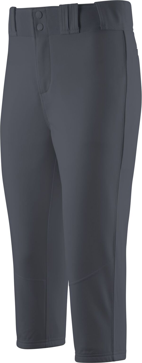 ミズノ レディース ボトムス カジュアルパンツ Mizuno Women's Curvy Fit Softball Pants Charcoal チャコール｜ReVida 店