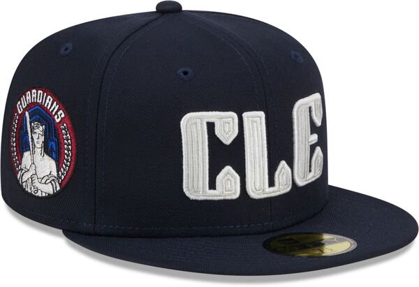 ニュー内鰓 レディース 付属物 鳥打ち帽 New Eradult Cleveland Guardians City Connect 59Fifty Fitted Hat NoColor