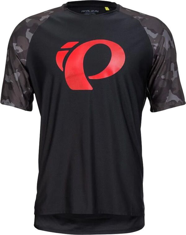 パールイズミ メンズ トップス シャツ ジャージー PEARL iZUMi Men's Elevate Short Sleeve Jersey Black Camo ブラック｜ReVida 店